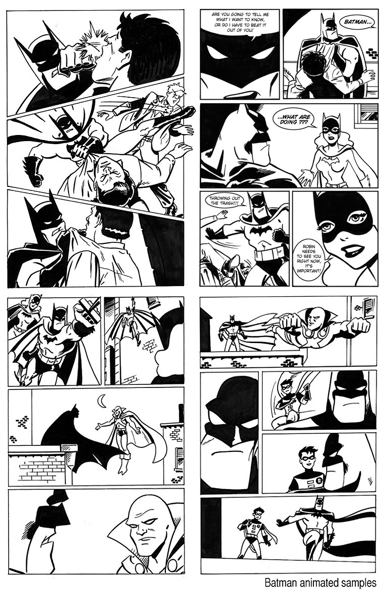 Batman animated character